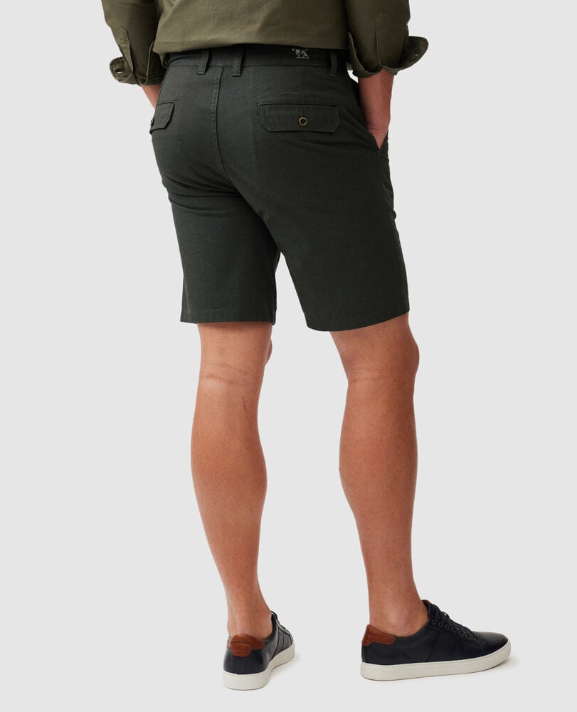 The Gunn 9" Short, OLIVE, Off Front