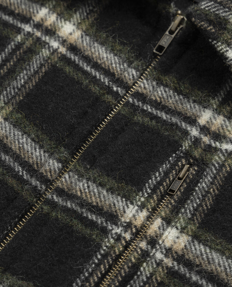 Iverness Jacket, ONYX, Detail 2