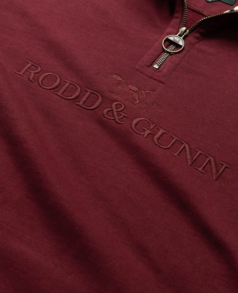 Milford Sound Sweat, OXBLOOD, Detail 2