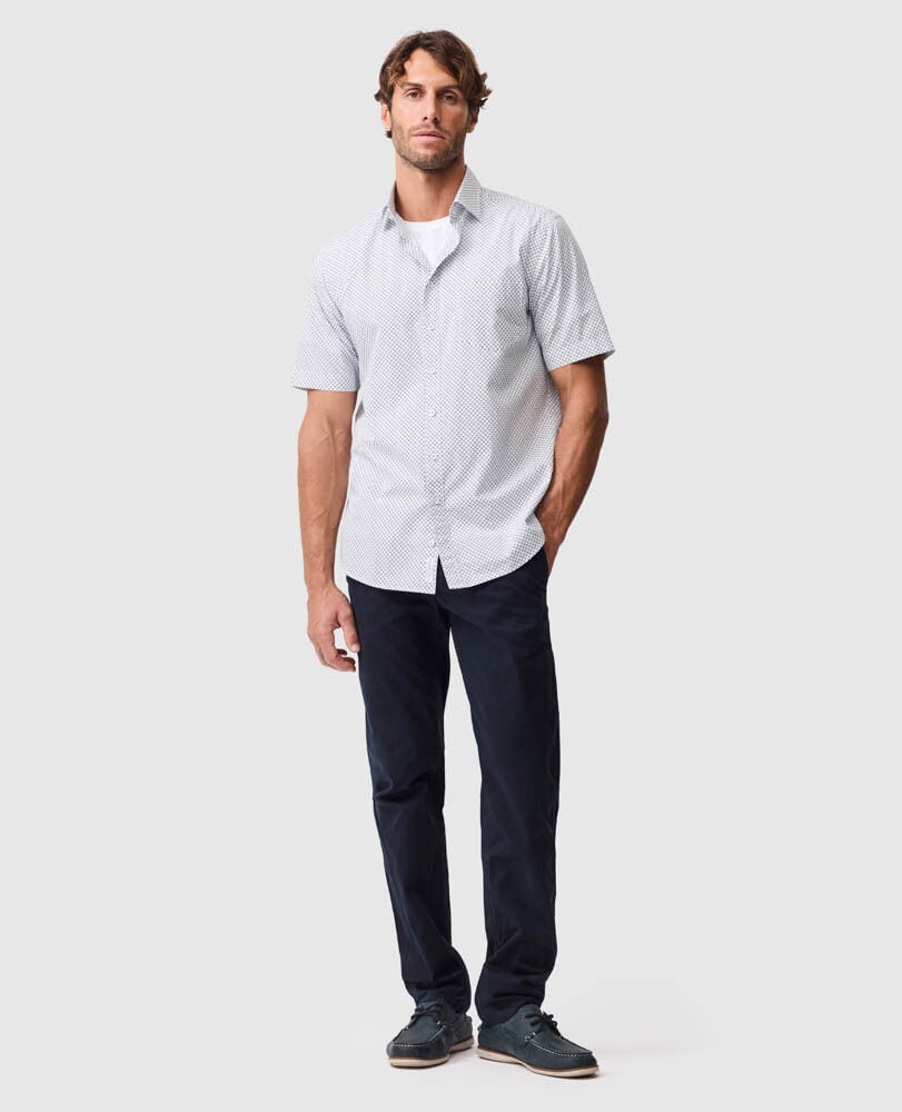 Fourviews Shirt, PORCELAIN, Off Front