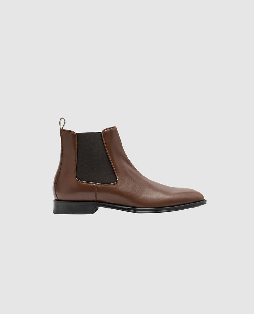 Saddleview Chelsea Boot, COGNAC, Front