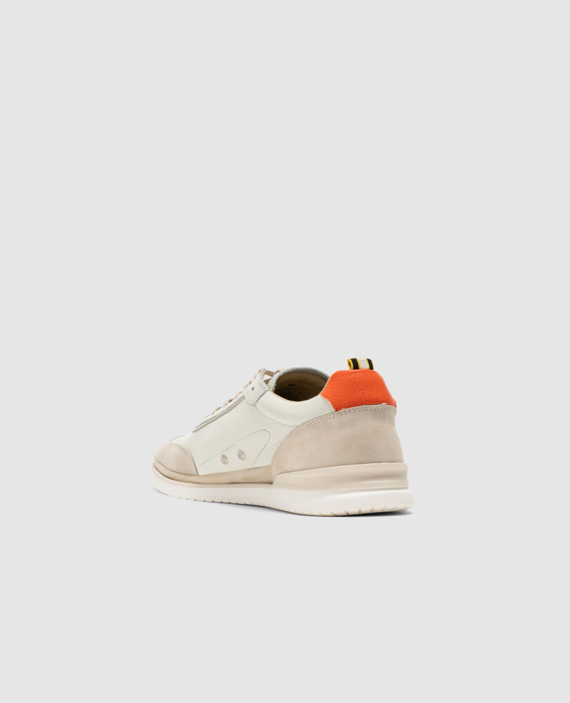 Parnell Sneaker, ECRU, Flat Lay