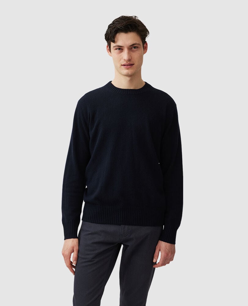 Christchurch Knit, DEEP OCEAN, Front