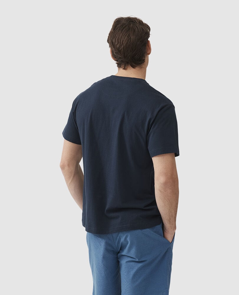 Logo T-Shirt , BLEU NUIT, Back