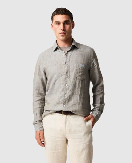 Coromandel 2 Sports Fit Shirt, TAUPE