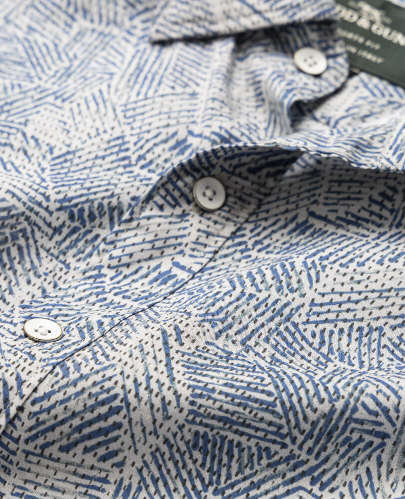 Bills Way Sports Fit Shirt, SILVER LAKE, Detail 2