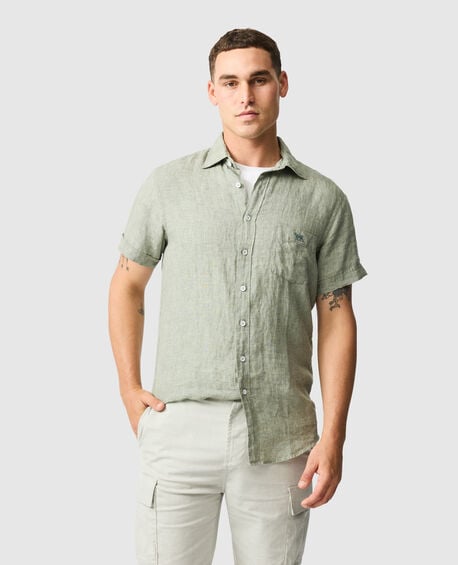 Cathedral Cove Sports Fit Shirt, SAGE GREY