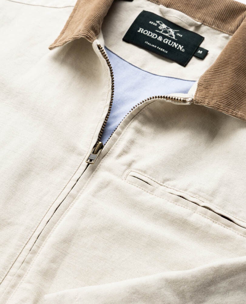 Austin East Jacket, CREAM, Detail 2