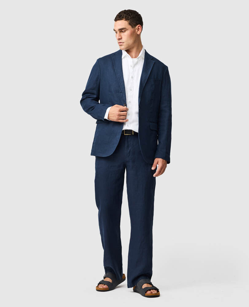 Pantalon Spencer Bay, MARINE, Off Front