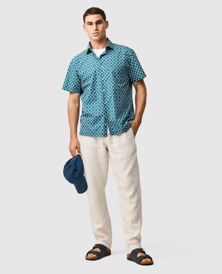 Crown Hill Shirt, BLUESTONE