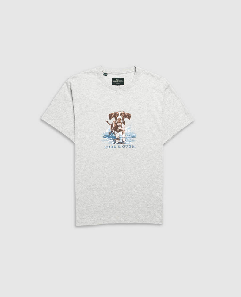 Gunners Track T-Shirt , PEBBLE, Flat Lay