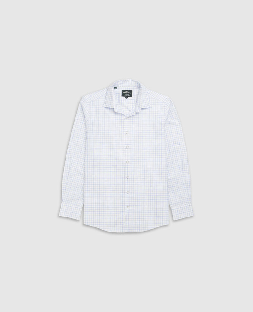 Mount Victor Sports Fit Shirt, CORNFLOWER, Flat Lay