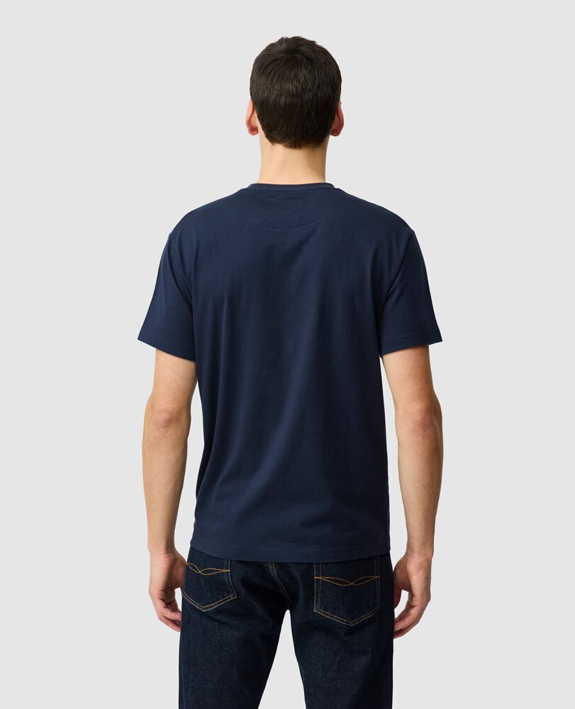 The Logo Tee 2.0 &middot; Midnight ME, BLEU NUIT, Back