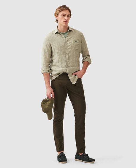 Coromandel 2 Sports Fit Shirt, SAGE GREY