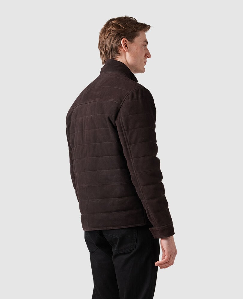 Waverley Jacket, CHOCOLATE, Back