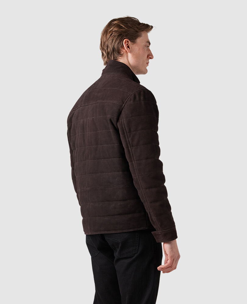 Waverley Jacket, CHOCOLATE, Back