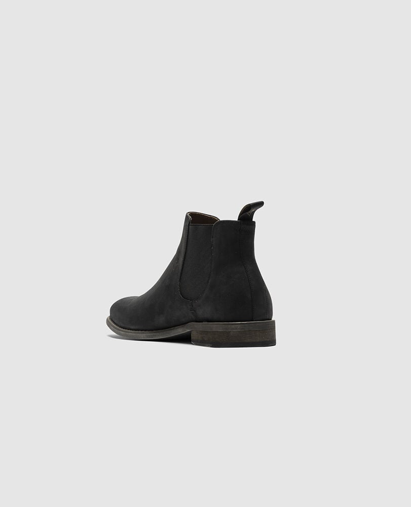 Ealing Chelsea Boot, NERO, Flat Lay