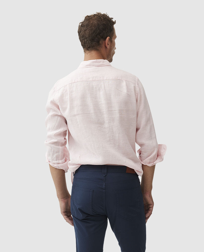 Coromandel Sports Fit Shirt, ROSEWATER, Back
