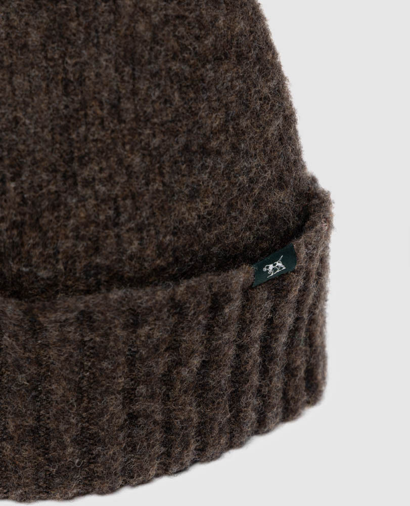 Riversdale Beanie, KAKAO, Back