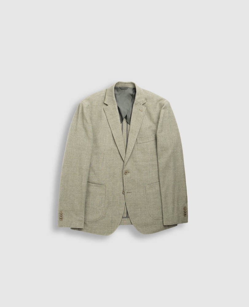 Willow Flat Sports Fit Jacket, THYME, Flat Lay