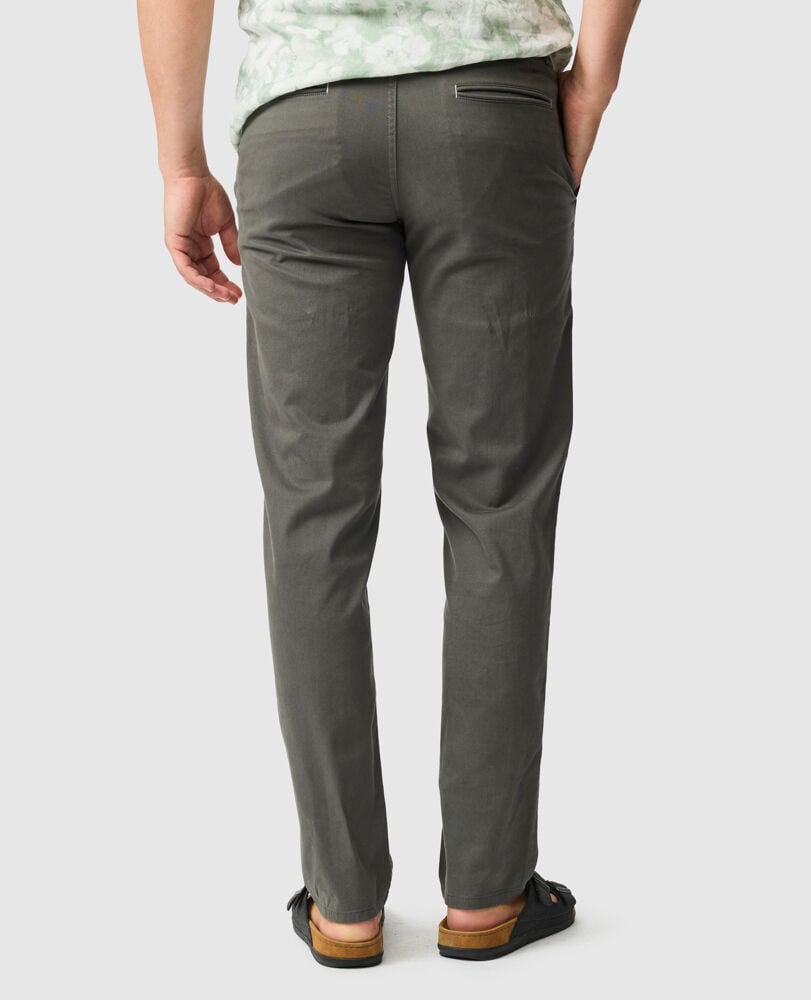 Thomas Road Chino Pant, THYME, Back