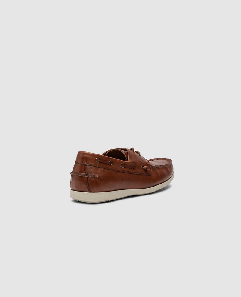 Gordons Bay Boat Shoe, COGNAC 2.0