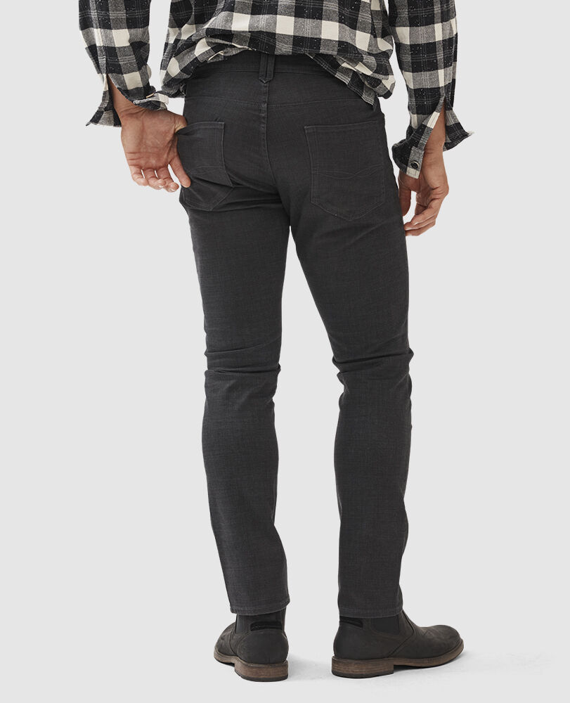 Leighton Place Straight Jean, ANTHRACITE, Back