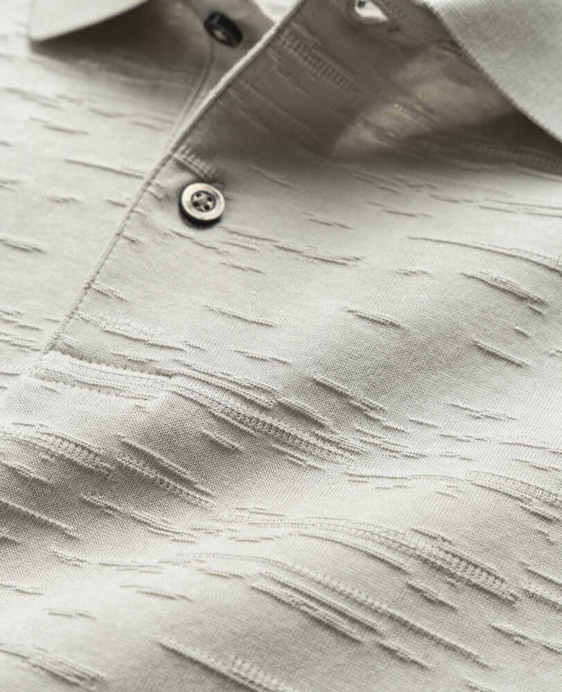 Banks Road Sports Fit Polo, STONE, Detail 2