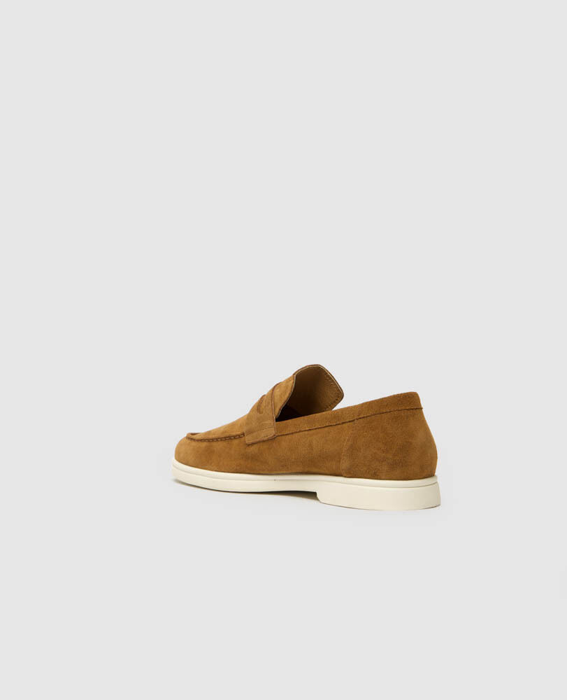 Marsden Bay Loafer, TOBACCO, Flat Lay