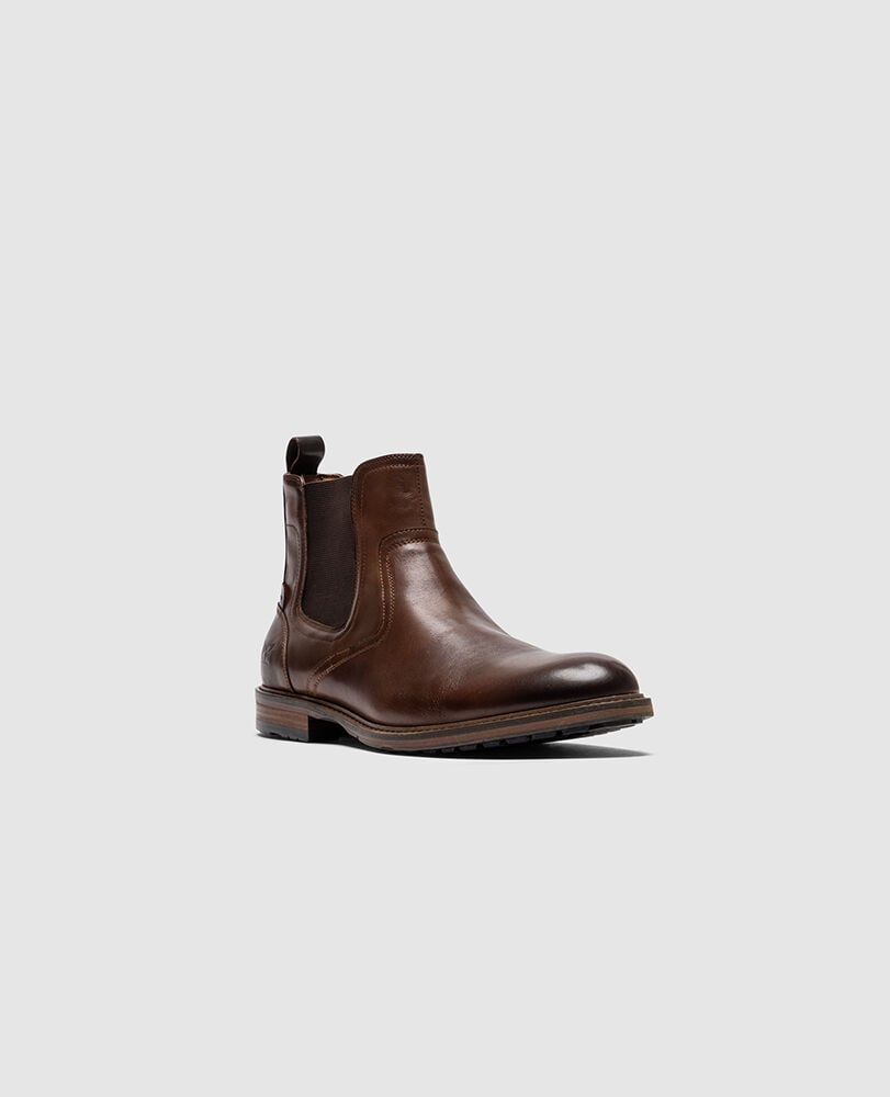 Dargaville Chelsea Boot, AMARETTO, Off Front