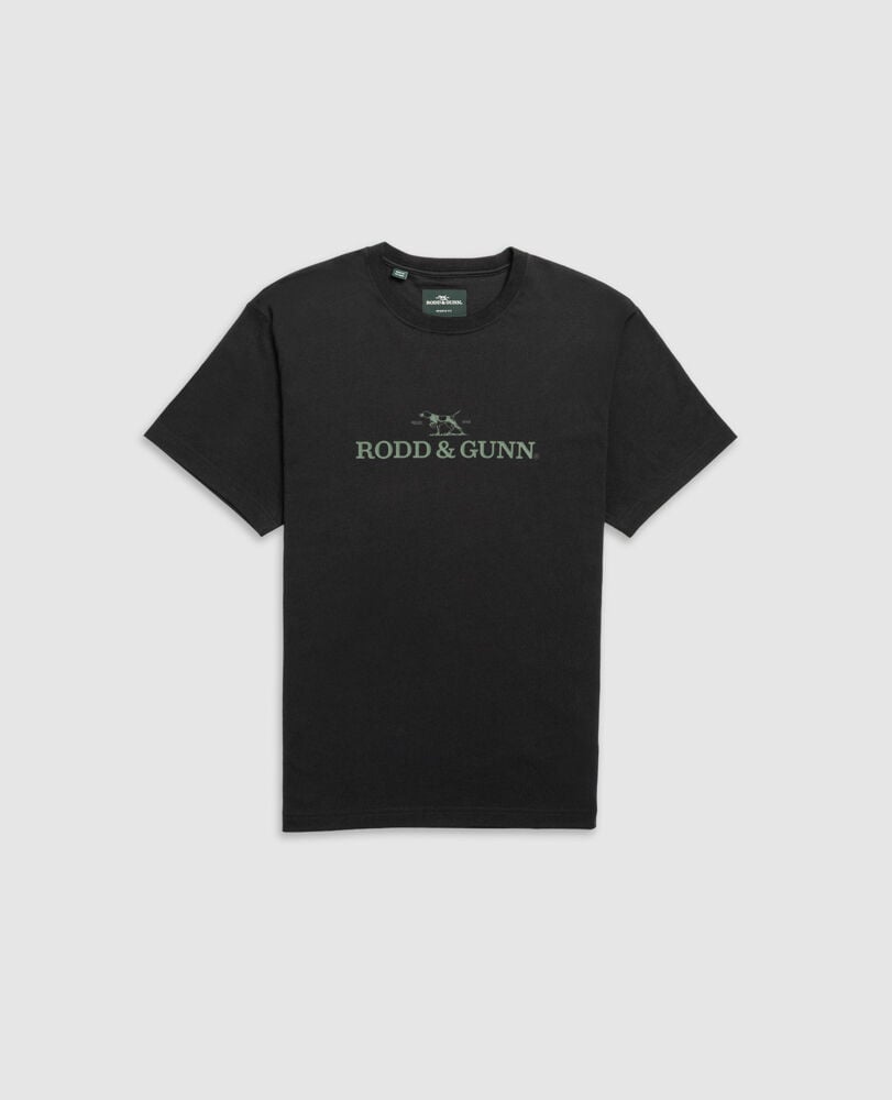The Logo Tee 2.0, EBONY, Flat Lay