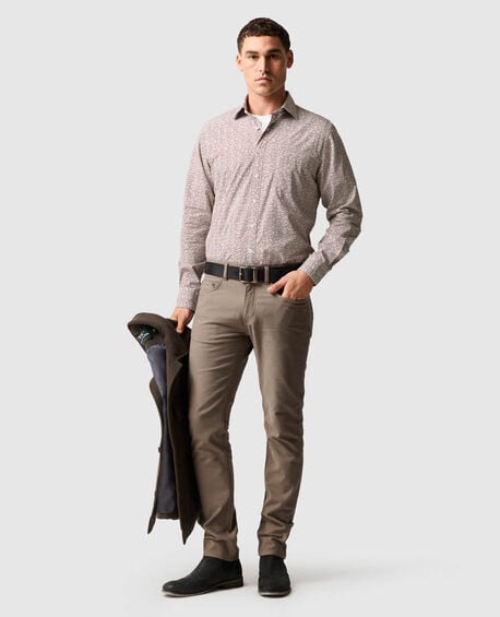 Eastborne Sports Fit Shirt, OLIVE