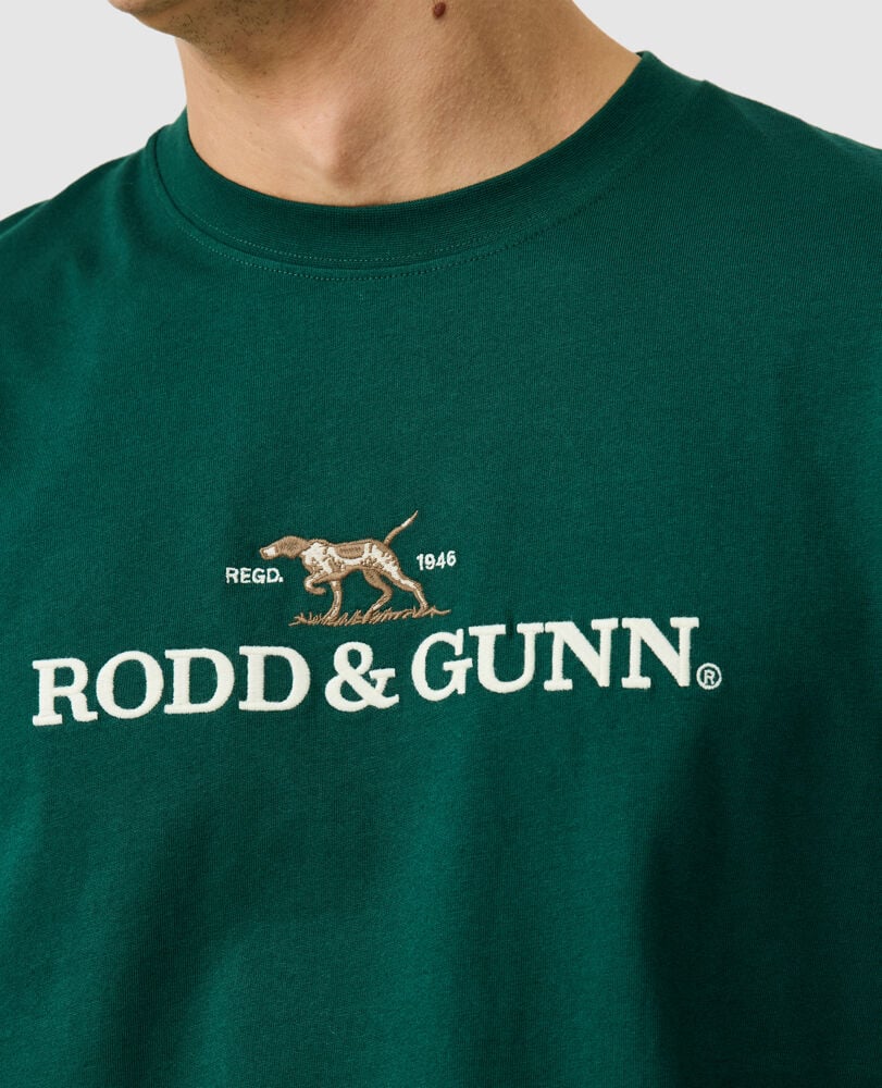 The Peaks Logo Tee, FOREST, Detail 3