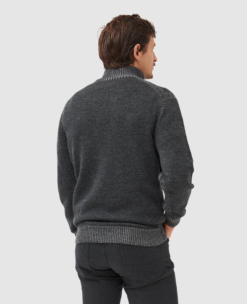 Studholme Knit, CHARCOAL, Flat Lay