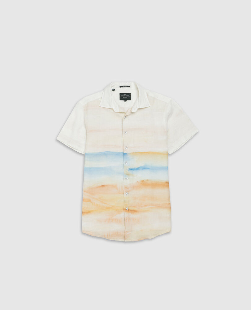 Pacific Bay Sports Fit Shirt, HORIZON, Flat Lay