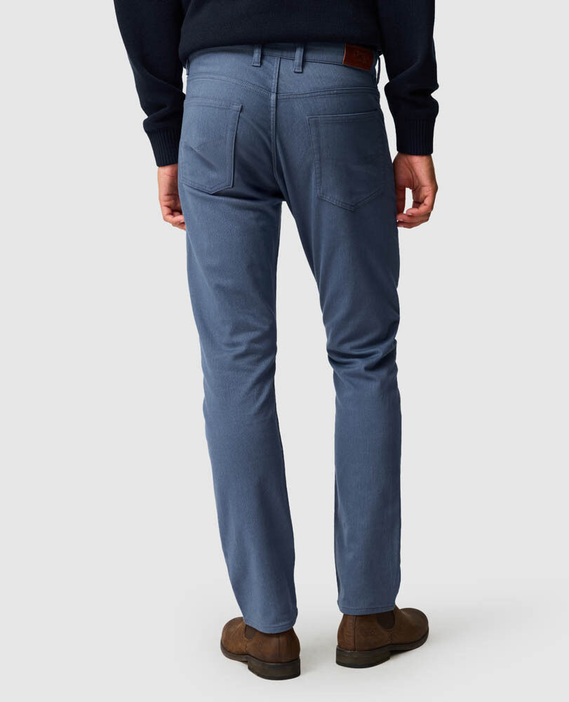 Motion Melange Straight Fit Jean, DENIM, Back