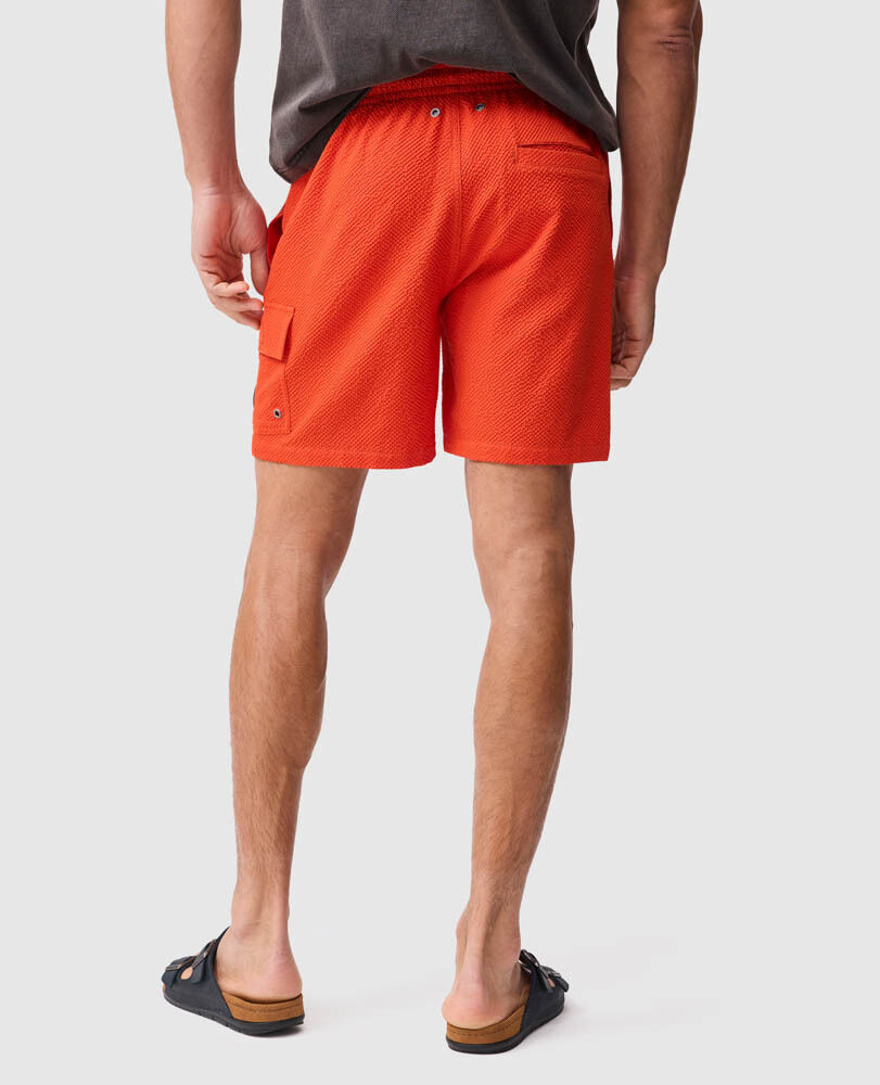 Winterton River Swim Short &middot; Sunset LG, SUNSET, Back