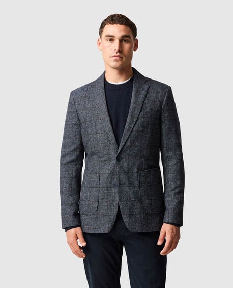 Selwyn Island Sports Fit Jacket, PEWTER