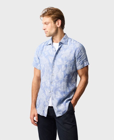 Savill Bay Sports Fit Shirt, CHAMBRAY