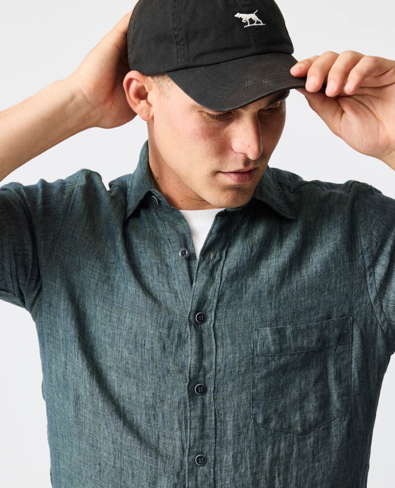 Palm Beach Sports Fit Shirt, ASH, Detail 3