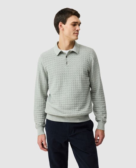 Redruth Knit, GREY MARLE