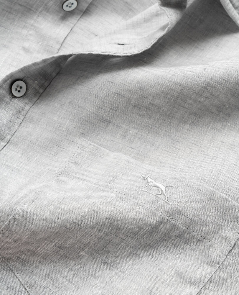 Motion Linen Shirt · Vapour SM, VAPOUR, Detail 2
