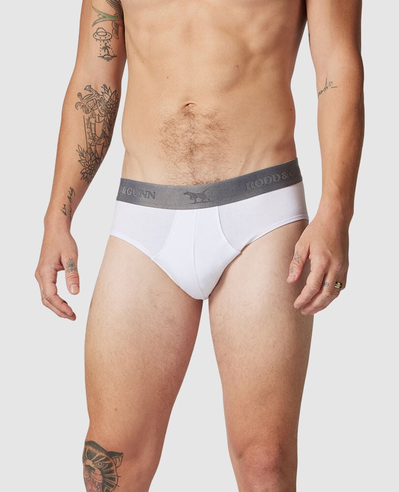 Gunn Shy Brief 3 Pack, WHITE