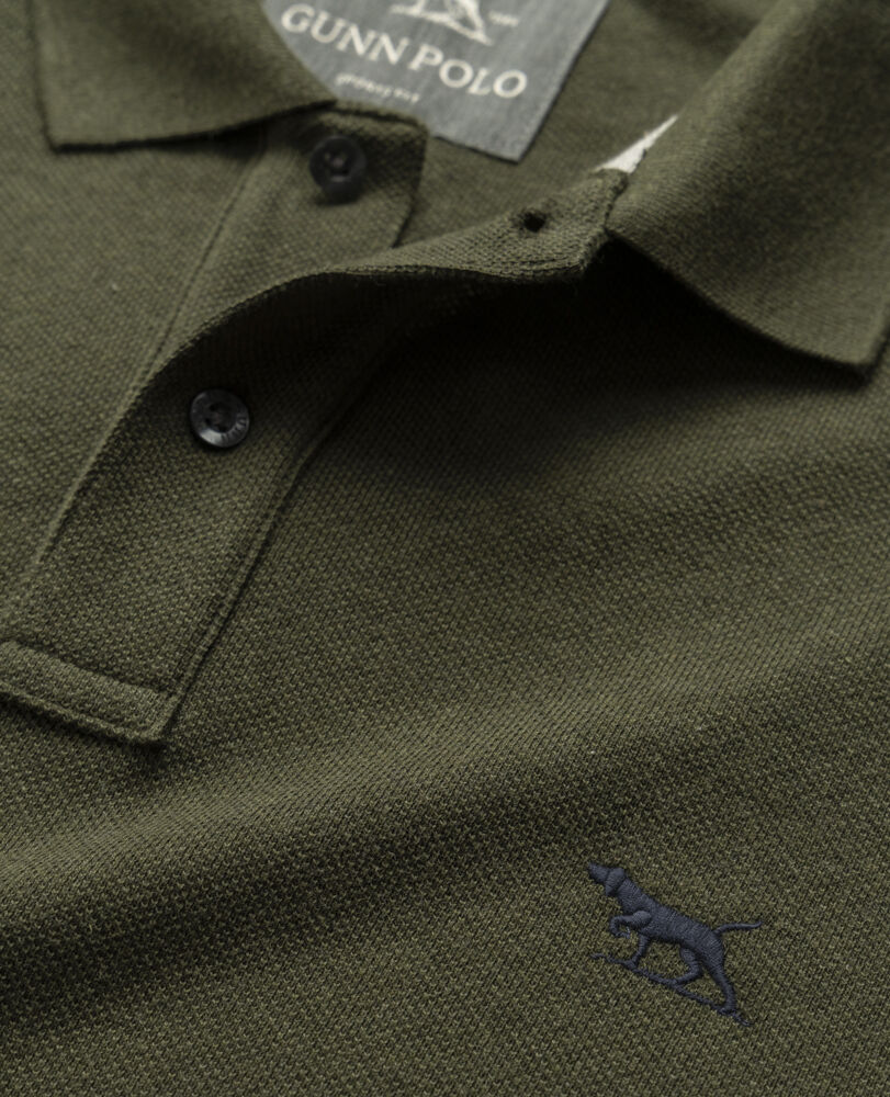 Polo manches longues gunn, MILITAIRE, Detail 2