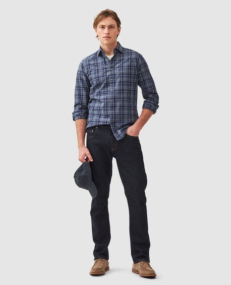 Monavale Sports Fit Shirt, MIDNIGHT