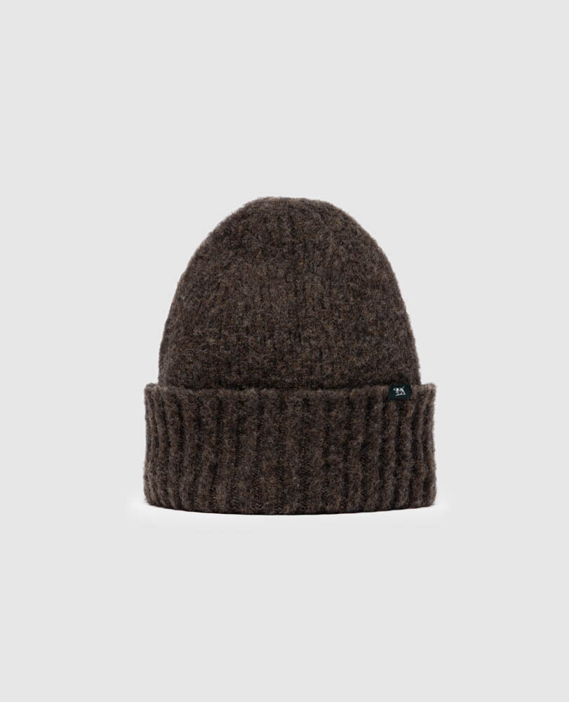 Riversdale Beanie, COCOA, Off Front