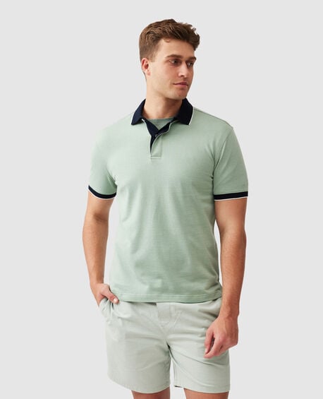 Wilson Bay Polo mit sportlicher Passform, THYMIAN