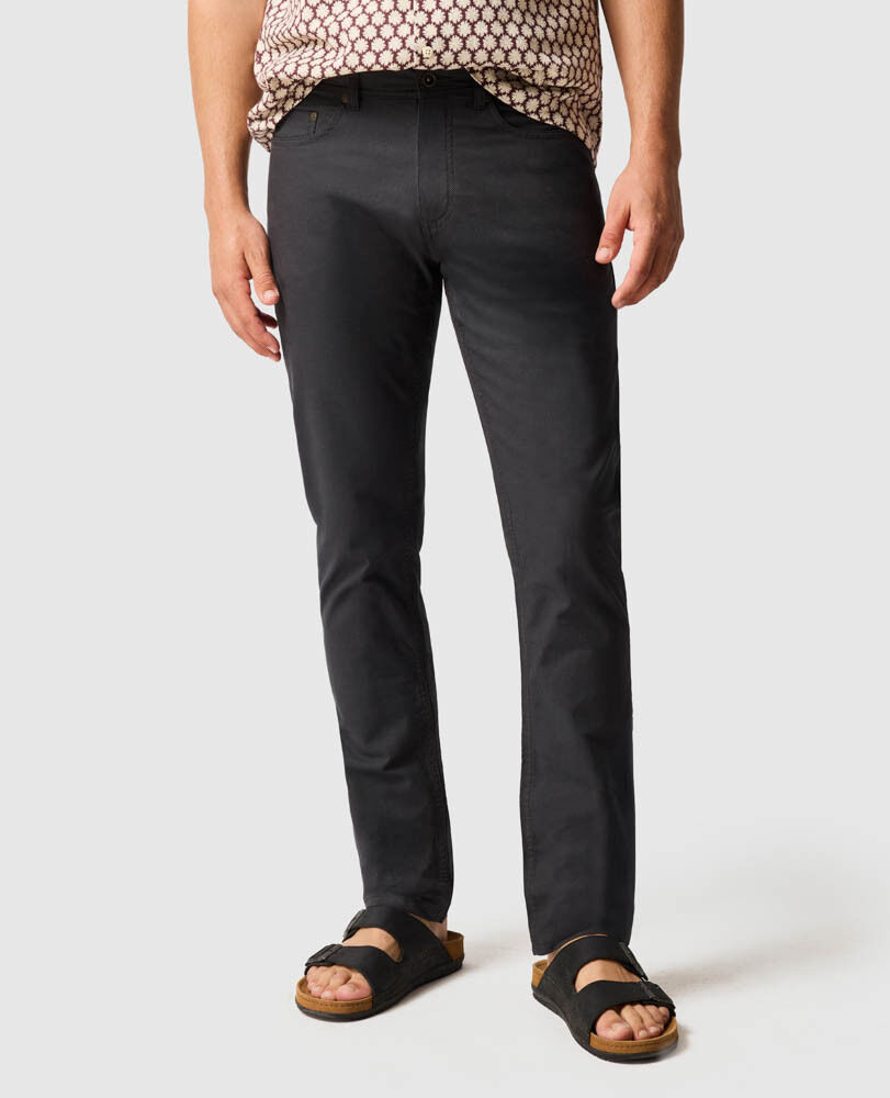 Gunn Straight Fit Jean, BARK, Front