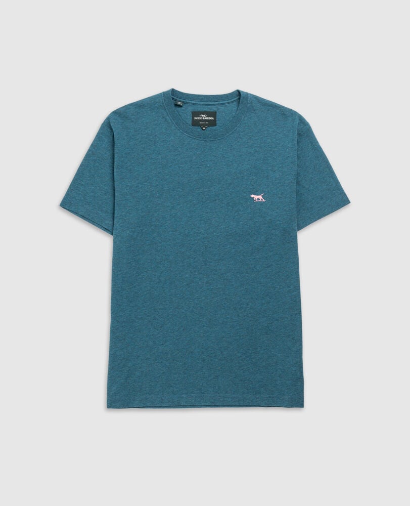 The Gunn T-Shirt , DARK CYAN, Flat Lay