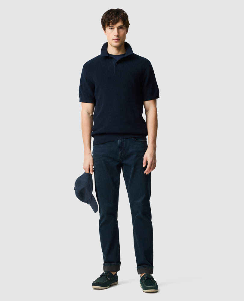 Birchside Knit, MIDNIGHT, Off Front